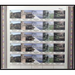 México 2476/80 2009 Minihojta Tierras Silvestres Mexicanas MNH México 2476/80 2009 Minihojta Tierras Silvestres Mexicanas MNH