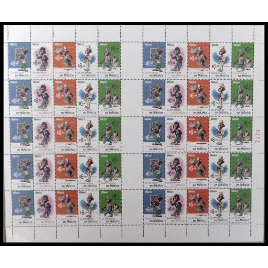 Mexico 2098/02 2005 Minihojita La Caricatura en Méjico MNH