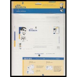 Argentina Aerogramas Carlos Gardel con sello impreso
