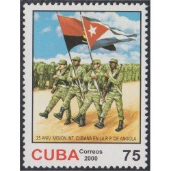Cuba 3904 2000 25 Años de la Misión Internacional Cubana a la República Popular de Angola MNH Cuba 3904 2000 25 Años de la Misión Internacional Cubana a la República Popular de Angola MNH