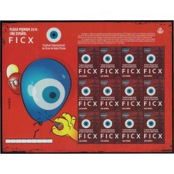 España Pliego Premium 84 2019 Festival Internacional de Cine de Gijón MNH España Pliego Premium 84 2019 Festival Internacional de Cine de Gijón MNH