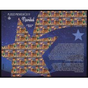 España Pliego Premium 83 2019 Navidad Christmas Construyendo el Belén MNH