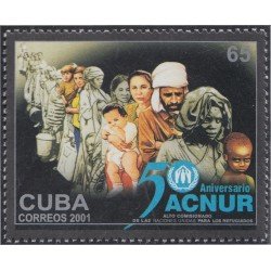 Cuba 3918 2001 50 Años ACNUR MNH Cuba 3918 2001 50 Años ACNUR MNH