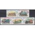 Cuba 3919/23 2001 Trenes de vapor MNH