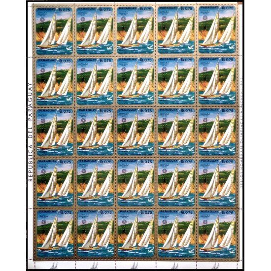 Paraguay 1063 1970 Minihojita Preludio a los Juegos Olímpicos de Munich MNH Paraguay 1063 1970 Minihojita Preludio a los Juegos Olímpicos de Munich MNH