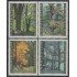 Liechtenstein 698/01 1980 El bosque durante las cuatro estaciones MNH