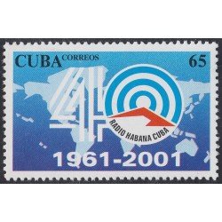 Cuba 3926 2001 40 Años de la Radio Haban Cuba MNH Cuba 3926 2001 40 Años de la Radio Haban Cuba MNH