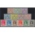 Vaticano 26/38 1929 Escudos pontificios y Pio XI MH