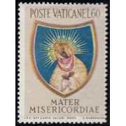 Vaticano 209 1954 Clausura del año mariano MNH