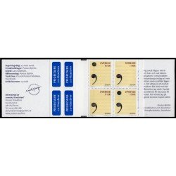 Suecia Sweden C2619 Europa La escritura de una letra Clave de Fa MNH Carnet Suecia Sweden C2619 Europa La escritura de una letra Clave de Fa MNH Carnet