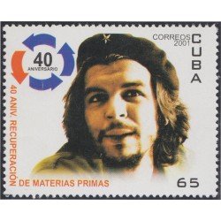 Cuba 3944 2001 40 Años de la Recuperación de las materias primas MNH Cuba 3944 2001 40 Años de la Recuperación de las materias primas MNH