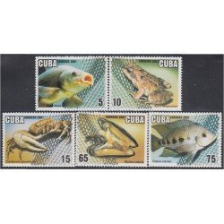 Cuba 3945/49 2001 Aquacultura MNH Cuba 3945/49 2001 Aquacultura MNH