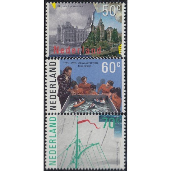 Holanda 1246/48 1985 Eventos del año en Amsterdam MNH Holanda 1246/48 1985 Eventos del año en Amsterdam MNH