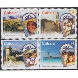 Cuba 3950/53 2001 Turismo MNH Cuba 3950/53 2001 Turismo MNH