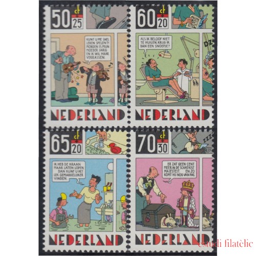 Holanda 1229/32 1984 Dibujos animados MNH