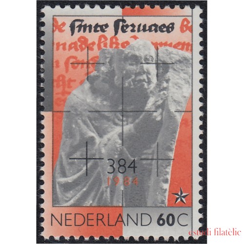 Holanda 1220 1984 1600º Aniversario de la muerte de San Servais Estatua MNH