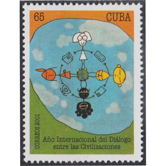 Cuba 3954 2001 Diálogo entre civilizaciones MNH Cuba 3954 2001 Diálogo entre civilizaciones MNH
