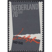Holanda 1210 1983 Martin Luther Autógrafo MNH