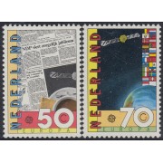 Holanda 1202/03 1983 Europa Artículos Satélites MNH