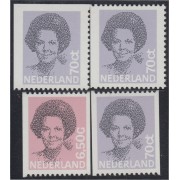 Holanda 1168abc/70a 1981/86 Reina Beatriz MNH