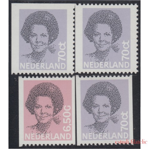 Holanda 1168abc/70a 1981/86 Reina Beatriz MNH