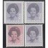 Holanda 1168abc/70a 1981/86 Reina Beatriz MNH