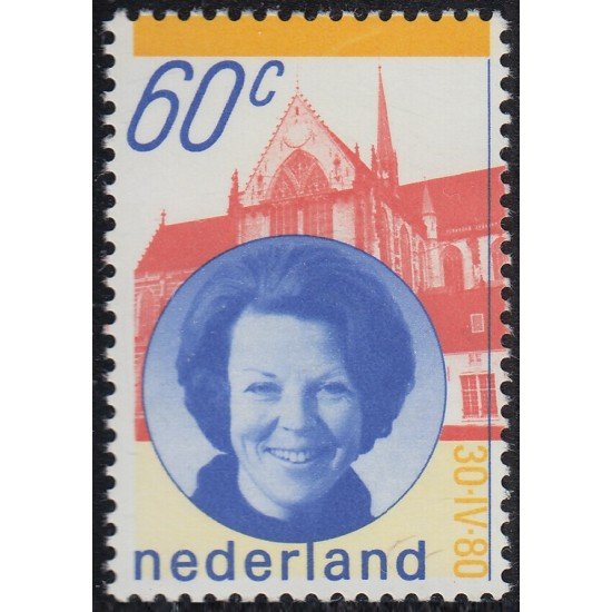 Holanda 1131 1980 S.M La Reina Beatriz MNH Holanda 1131 1980 S.M La Reina Beatriz MNH