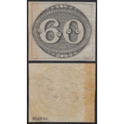 Brasil Brazil 2 1843 Grandes cifras MH Brasil Brazil 2 1843 Grandes cifras MH