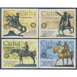 Cuba 3964/67 2001 Museo Napoleónico MNH Cuba 3964/67 2001 Museo Napoleónico MNH