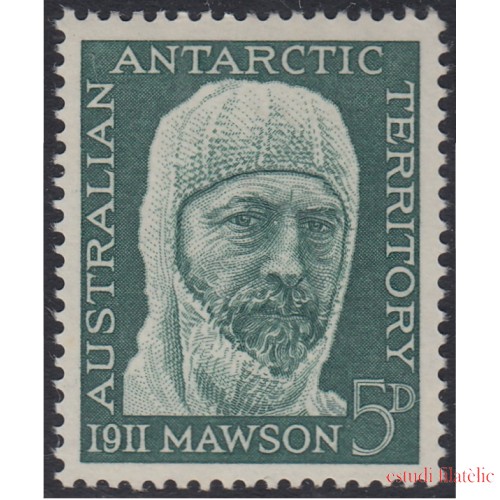 Australia Territorio Antártico 7 1961 Sir Douglas Mawson MNH
