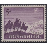 Australia 262 1959 Navidad Chritsmas MH