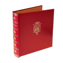 Edifil Álbum 321 Tapa y Cajetin Rojo SEMILUJO ESCUDO REAL Título ESPAÑA Edifil Álbum 321 Tapa y Cajetin Rojo SEMILUJO ESCUDO REAL Título ESPAÑA