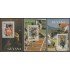 Guyana HB 68AC 1991 Preludio juegos olímpicos de Arbertville 92 MNH