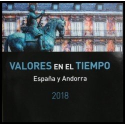 Libro Album Oficial de Sellos España y Andorra Año Completo 2018 Libro Album Oficial de Sellos España y Andorra Año Completo 2018
