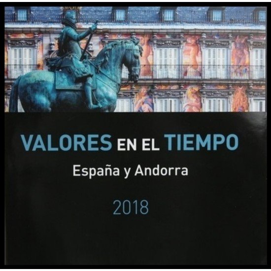 Libro Album Oficial de Sellos España y Andorra Año Completo 2018 Libro Album Oficial de Sellos España y Andorra Año Completo 2018