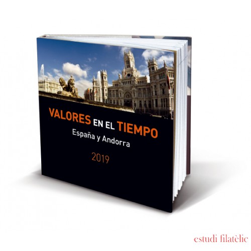 Libro Album Oficial de Sellos España y Andorra Año Completo 2019 
