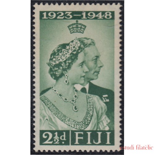 Fiji Islas 135 Coronación de Elizabeth II MNH