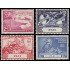 Fiji Islas 129/32 1949 75º Aniversario de la UPU MNH