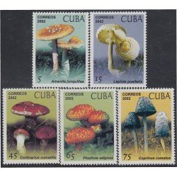 Cuba 4004/08 2002 Setas MNH Cuba 4004/08 2002 Setas MNH