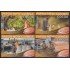 Papúa y New Guinea 1439/42 2011 Flora Cacao Producción MNH