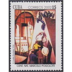 Cuba 4013 2002 100° del nacimiento del pintor Marcelo Pogolotti MNH Cuba 4013 2002 100° del nacimiento del pintor Marcelo Pogolotti MNH