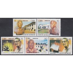Cuba 4014/18 2002 125 Años del Nacimiento de Juan Tomas Roig Botánico MNH Cuba 4014/18 2002 125 Años del Nacimiento de Juan Tomas Roig Botánico MNH