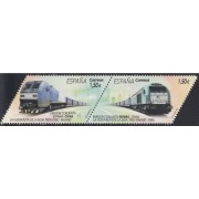 España Spain Emisión Conjunta 2019 España China Tren Train MNH