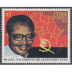 Cuba 4025 2002 80 Años del nacimiento de Agustín Neto MNH Cuba 4025 2002 80 Años del nacimiento de Agustín Neto MNH