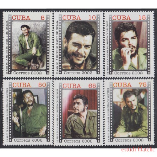 Cuba 4026/31 2002 35 Años de la Muerte de Ernesto Che Guevara MNH