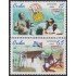 Cuba 4032/33 2002 Serie América UPAEP Alfabetización MNH