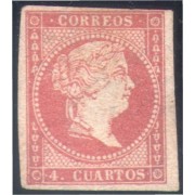 España Spain 44 1855 Isabel II MH