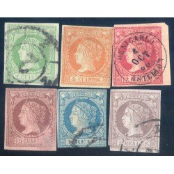 España Spain 51/56 1860/61 Isabel II España Spain 51/56 1860/61 Isabel II
