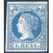 España Spain 55 1860/61 Isabel II MH