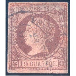 España Spain 54 1860/61 Isabel II usado España Spain 54 1860/61 Isabel II usado